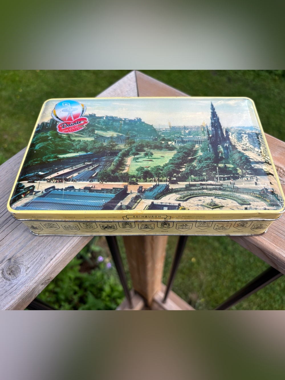 Decorative Edinburgh Scenic Biscuit Tin